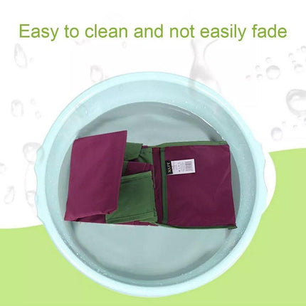 Ultra-Light Foldable Large Capacity Portable Shopping Bag with Drawstring Mouth