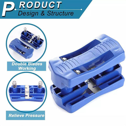 Hand Trimmer Scraper Woodworking Tool Plastic Flathead Shaping Carving DIY Tool