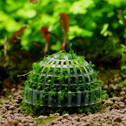 3pcs Aquarium Plastic Moss Ball Fish Decoration Aquatic Plant Accessories