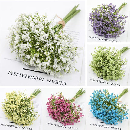 16pcs Artificial Foam Full Star Flowers Wedding Bouquet Home Decor Simulation