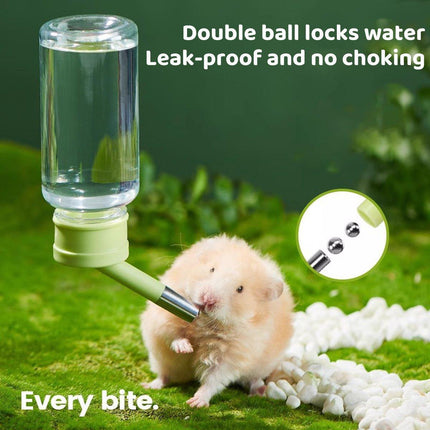 Pet Water Bottle for Hamster Guinea Pig Rabbit Vacuum Drinking Feeder Kettle