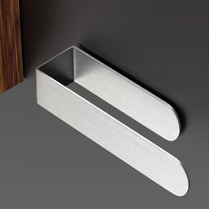 Stainless Steel Towel Bar Rack Bath Towel Holder Wall Mounted Bathroom Organizer
