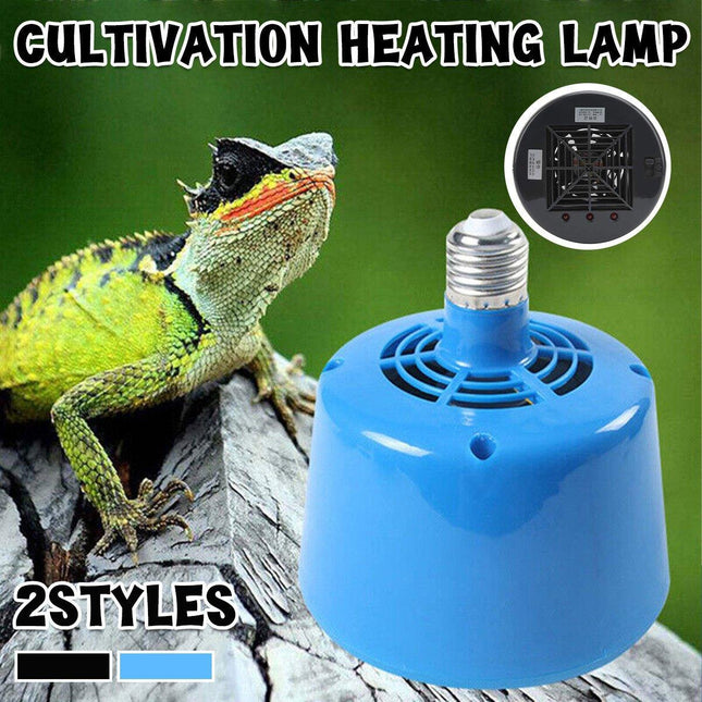 Cultivation Heating Lamp with Thermostat and Fan for Incubators Reptiles Eggs Coops