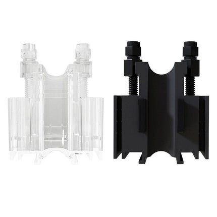 Acrylic Fish Tank Water Pipe Holder Right Angle Inlet Outlet Suction Clip Bracket