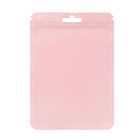 100pcs Macaron Colour Zip Lock Bags Transparent Seal Pouches