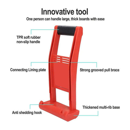 Heavy Duty Panel Carrier Drywall Sheet Lifter Board Plywood Holder Lifting Tool