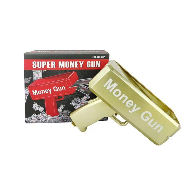 Electric Money Spray Toy Cash Bill Sprayer Machine for Party Fun Gift Kids