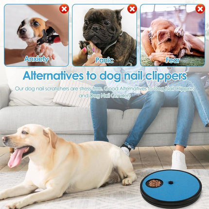 Rotating Pet Slow Feeder Toy Nail Sharpening Scraper for Cats and Dogs Supplies