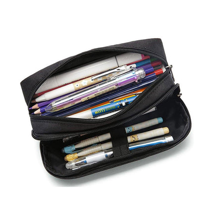 Large Capacity Pencil Case Double Layer for Primary School Students Creative Bag