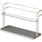 Double Cup Holder Home Desktop Upside Down Draining Rack Storage Shelf Organiser