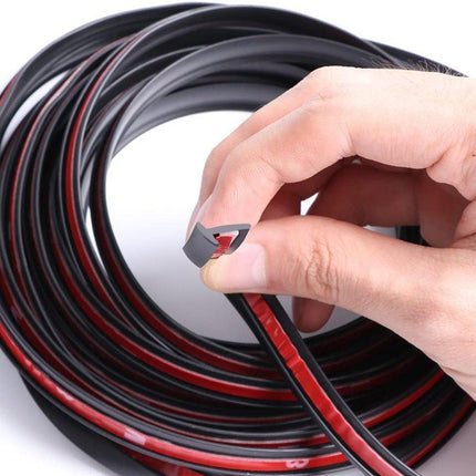 Car Windshield T-Shape Sealing Strip Window Gap Weatherproof Trim Roof Seal