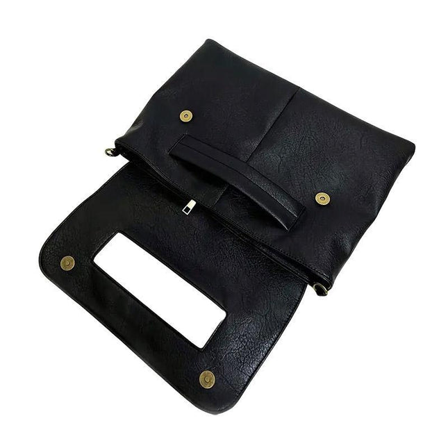 Large Capacity Shoulder Bag for Women Simple Crossbody Handbag Clutch Envelope Bag