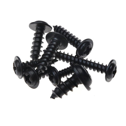 340PCS Black Self Tapping Screws Assortment for Metal Wood Repair and Fixing