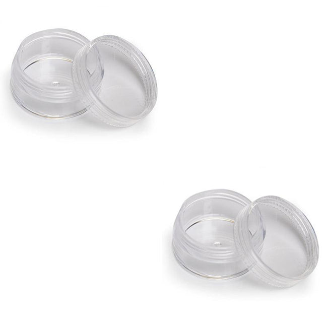 50-200X Mini Sample Bottle Cosmetic Makeup Jar Pot Face Cream Lip Balm Container - Aimall