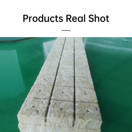 25X25 Type 100 Grain/Bag Soilless Culture Hydroponic Seedling Rock Wool Substrate