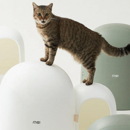 Fully Enclosed Cat Litter Box Large Small Deodorant Anti-Splash Sand Tray Toilet