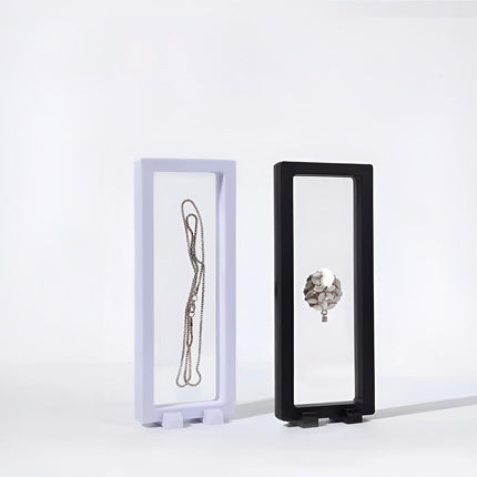 10pcs Transparent PE Film Display Box Jewelry Packaging Storage Box Container