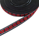 45M Border braid woven ribbon decorative ribbon fabricfor Decoration Home 3style - Aimall