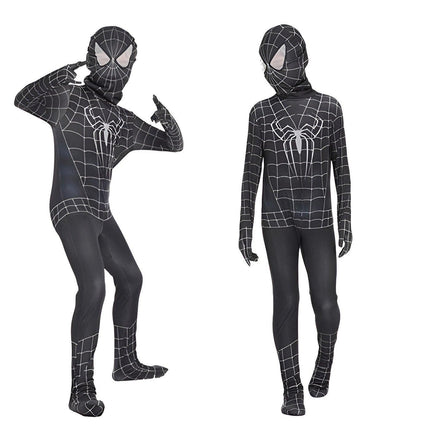 Spider Tight Man Jumpsuit Set Miles Clothes Expedition Adult Kids Halloween Costume Gwen AU - Aimall