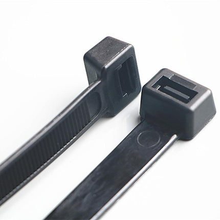 250X Cable Ties Zip Ties Nylon UV Stabilised Black Cable Tie - Aimall