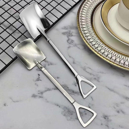 10pcs Stainless Steel Watermelon Scoop Coffee Dessert Fruit Baller Tool