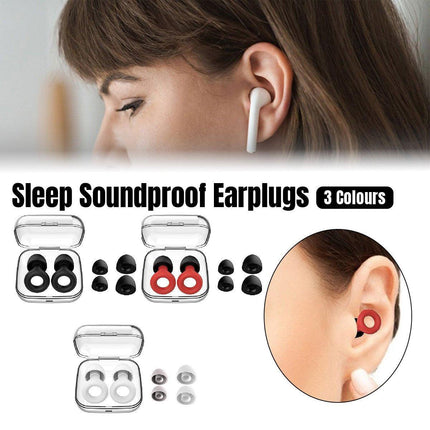 Anti-Noise Sleep Soundproof Earplugs Comfortable Foam Ear Plugs for Sleeping