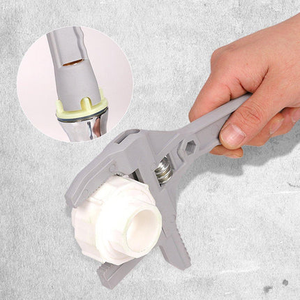 23CM Mini Adjustable Wrench Multi Functional Tool for Sink Bathroom Tubing Tool