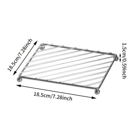 4pcs Heat Insulating Mat Tabletop Saucespan Anti Scald Cookware Protector Pad