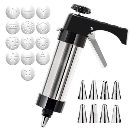 Biscuit Maker Squeeze Gun Laminating Gun for Home Baking Tools Moulds Set