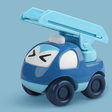 Inertia Train Toy Small Train Crash Resistant Cartoon Car Gifts for Children - Aimall