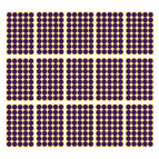 25mm 40 Dots - 15 Sheets