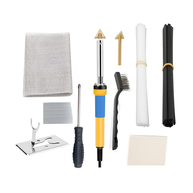 100W Plastic Welding Welder Kit Car Surface Bumper Repair Soldering Iron Tool