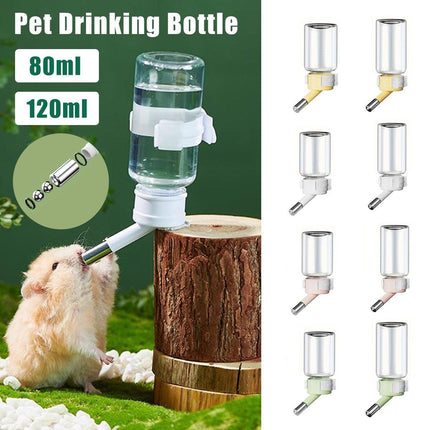 Pet Water Bottle for Hamster Guinea Pig Rabbit Vacuum Drinking Feeder Kettle