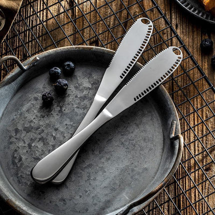 Sandwich Spreader Butter Knife Scraper Cheese Slicer Stainless Steel Spatula - Aimall