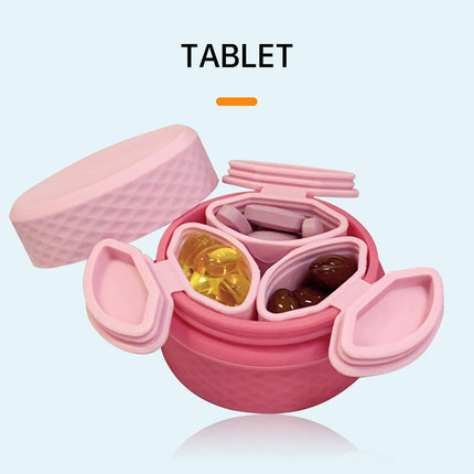 Silicone Jewelry Storage Box Portable Travel Packaging Outdoor Organizer