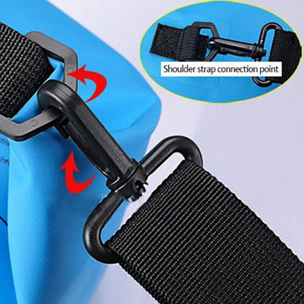 Orange Waterproof Bag Dry Sack Fishing Camping Canoeing Outdoor Sport 2/5/10/15/20/30 L - Aimall