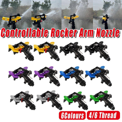 Agricultural Irrigation Lawn Sprinkler 360 Degree Rotating Automatic Rocker Spray