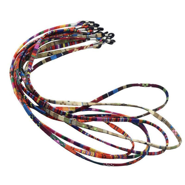 5 PCS Colorful Sunglasses Strap Eyeglass Chain Reading Glasses Holder Neck Cord - Aimall