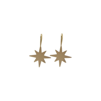 Vintage Vase Star Earrings Simple Everyday Studs Fashion Jewellery Women