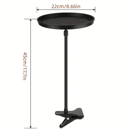 Adjustable Car Plate Tray Holder Multifunctional Food Table for Vehicle Interior