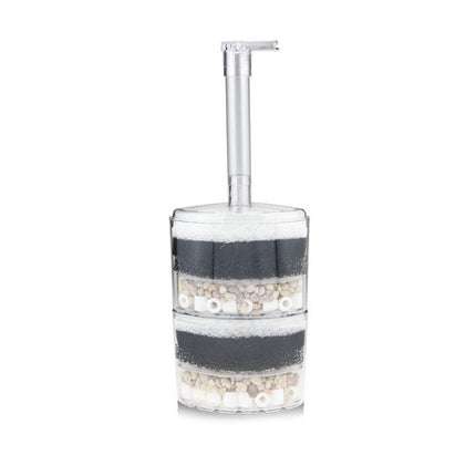 Mini Fish Tank Aquarium Built In Air Filter for Small Fish Tanks Filtration