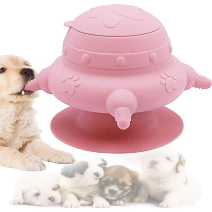 Silicone Pet Feeding Device Anti-choking Bionic Breast-feeding Water Feeder