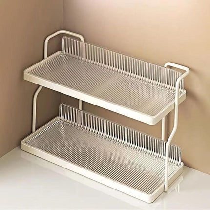 2 Tier Shelf Kitchen Storage Rack Organizer for Home and Countertop Organization