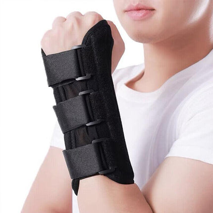 S Size Wrist Splint Brace Protection Support Strap Carpel Tunnel CTS RSI Pain Relief - Aimall