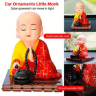 Little Novice Monk Car Ornaments Decorative Figurines Cute Home Office Decor