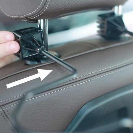 Car Hat Rack Holder Vehicle Coat Storage Organizer Universal Headrest Hanger