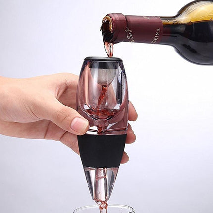New Magic Decanter Essential Red Wine Aerator Sediment Filter - Aimall