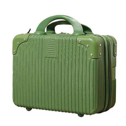 Portable Womens Mini Luggage Case Lightweight Large Capacity Cosmetic Bag