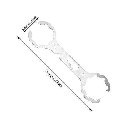 Multi Function Wrench Valve Removal Tool Adjustable Spanner Universal Wrench Set
