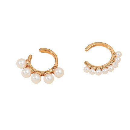 Simple Ear Clips No Piercing Stud Earrings Set Non Pierced Fashion Jewellery